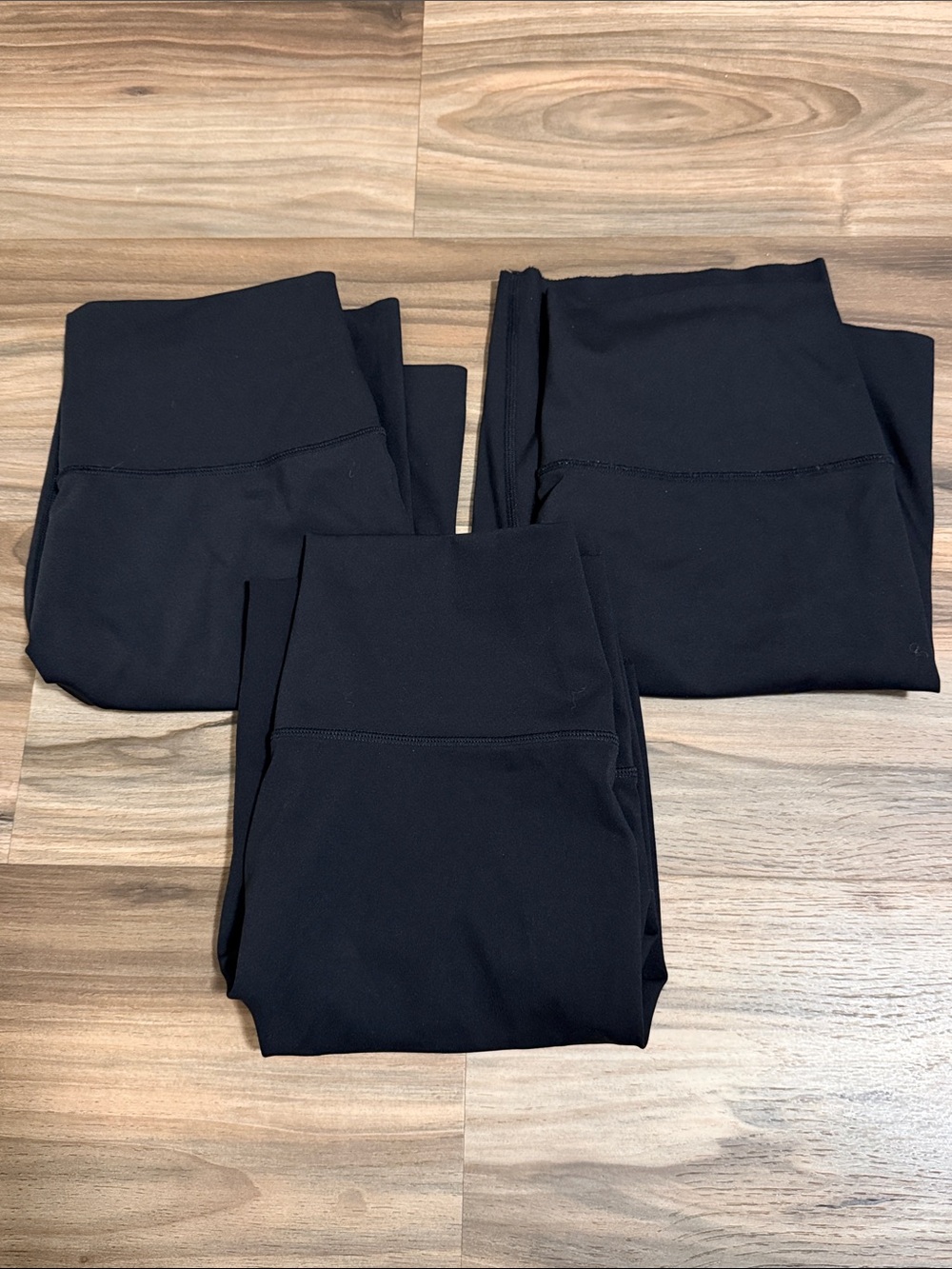 OFFLINE Aerie High Rise 9” Inseam Bike Shorts Bundle (3) Women’s L Black Stretch